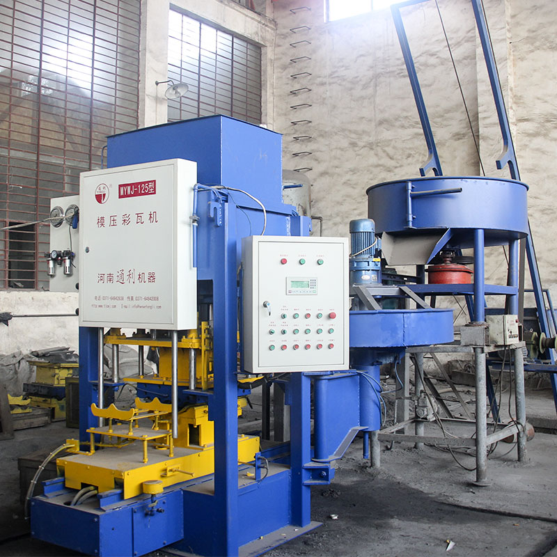 水泥制瓦機(jī)制瓦所需原材料，生產(chǎn)工藝流程